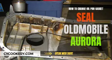 Changing Oil Pan Gasket Seal: Oldmobile Aurora Guide