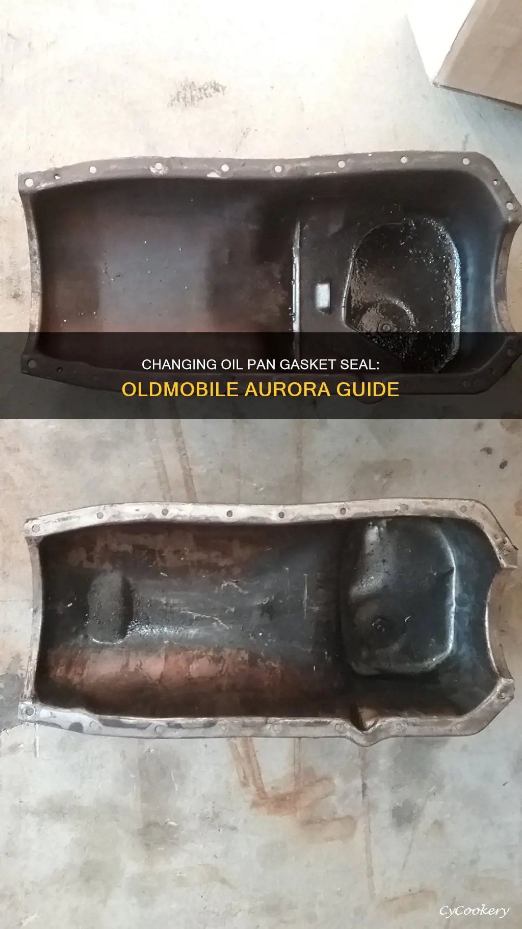 how to change oil pan gasket seal oldmobile aurora