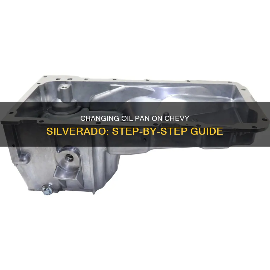 how to change oil pan on 03 chevy silversdo