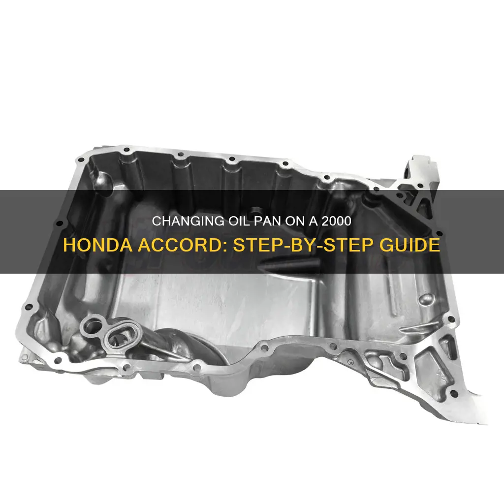 how to change oil pan on 2000 honda accord