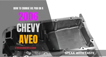 Changing Oil Pan on 2006 Chevy Aveo: Step-by-Step Guide