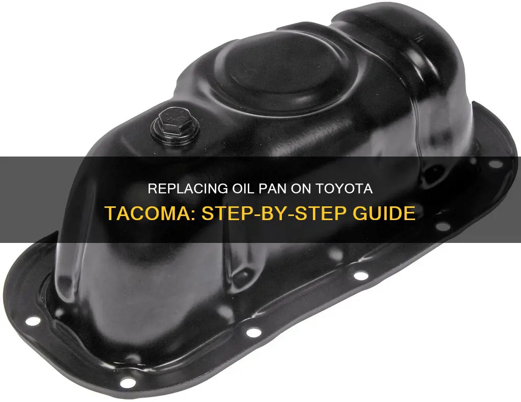 how to change oil pan on a toyota tacoma