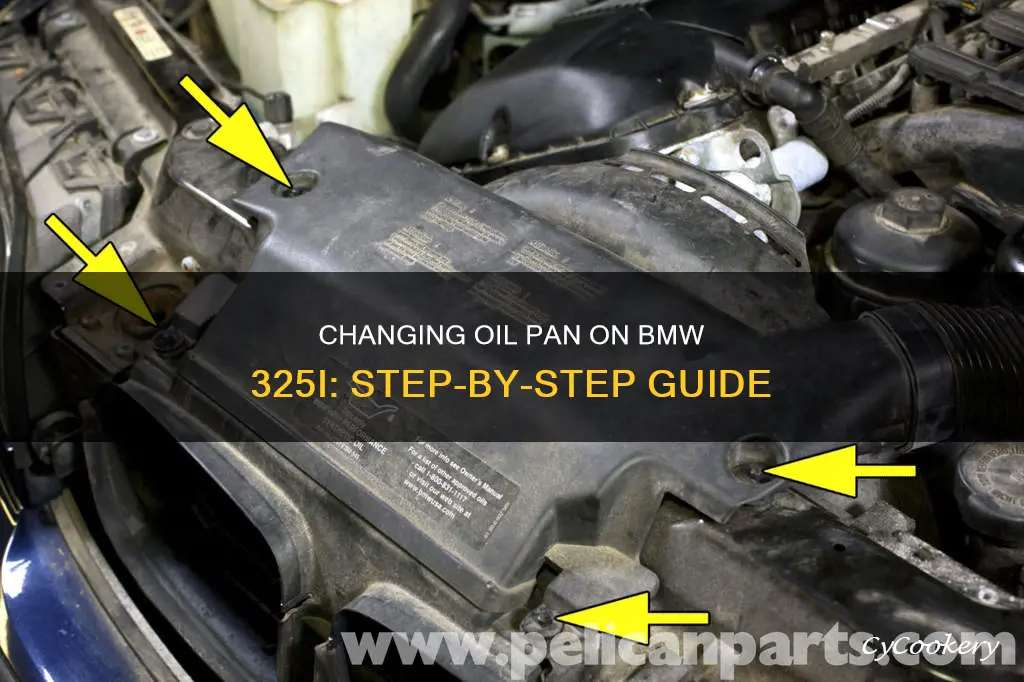 how to change oil pan on bmw 325i