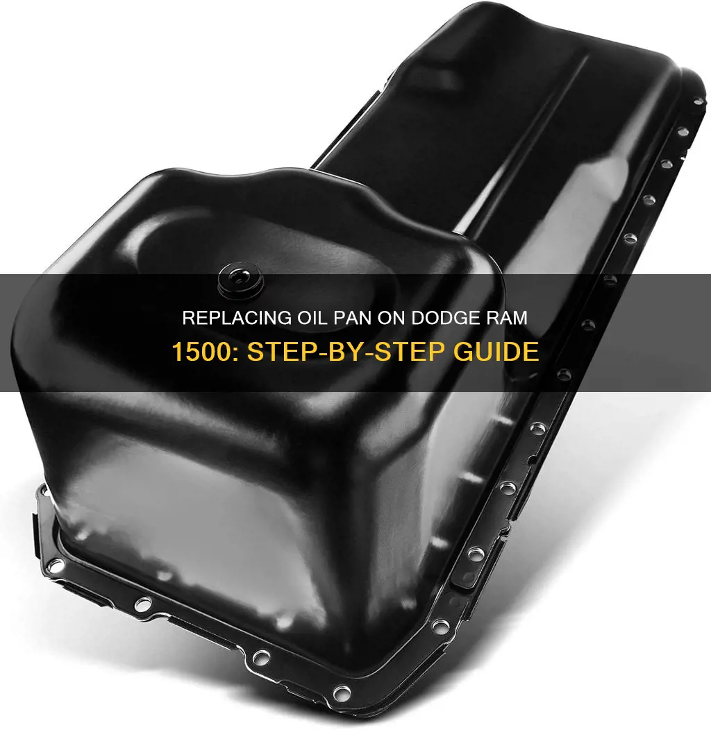 how to change oil pan on dodge ram 1500