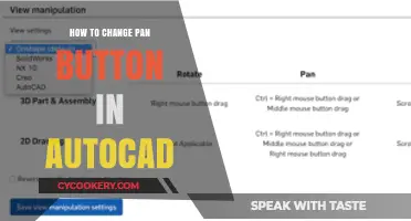 Customizing AutoCAD: Adjusting the Pan Button