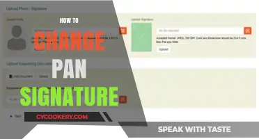 Update Your PAN Card Signature: Quick and Easy Steps