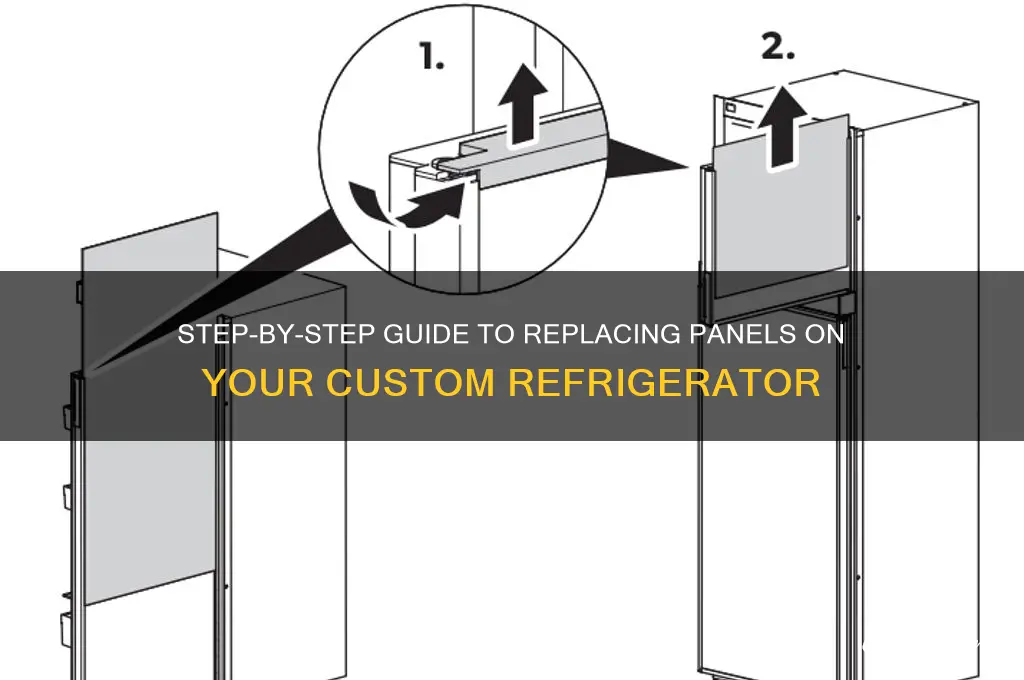 how to change panels on bespoke refrigerator