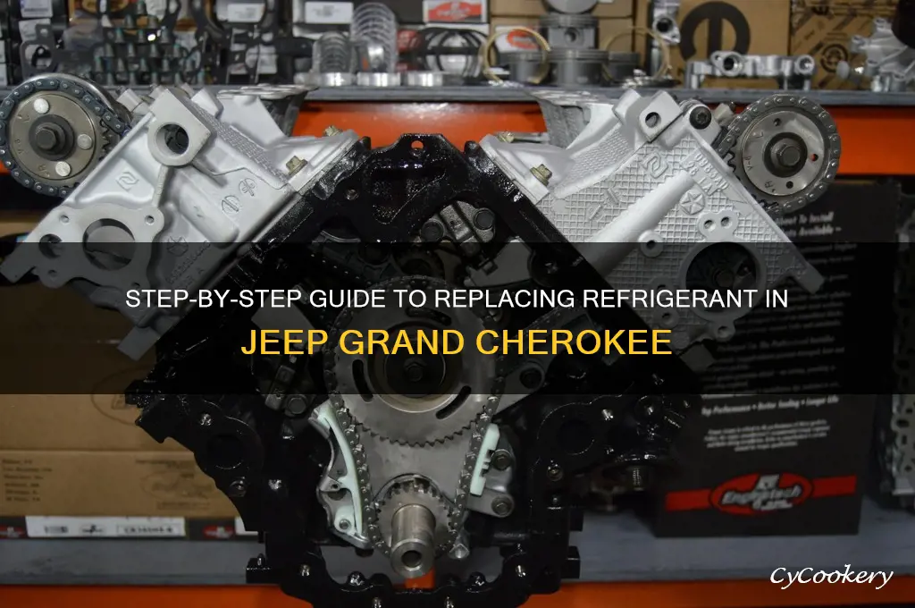 how to change refrigerant jeep grand cherokee