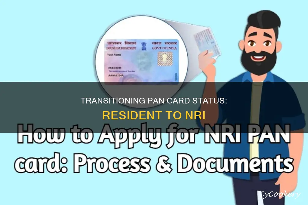 how to change resident pan to nri pan