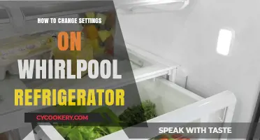Easy Guide to Adjusting Whirlpool Refrigerator Settings for Optimal Performance