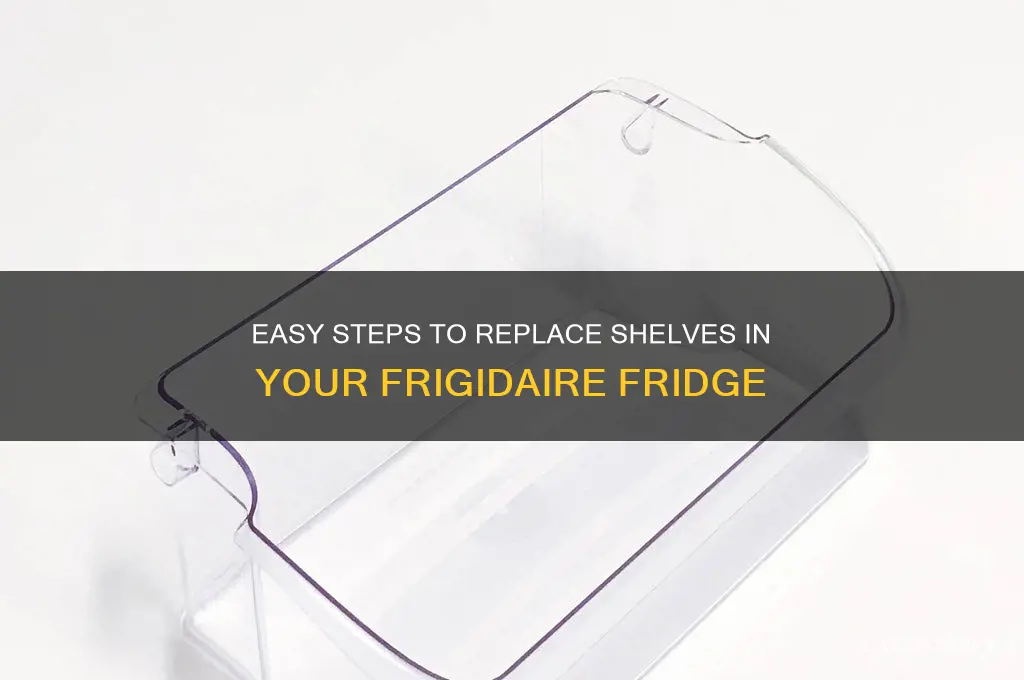 how to change shelves in frigidaire refrigerator