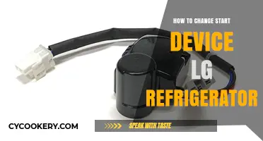 Easy Steps to Change Start Device on Your LG Refrigerator