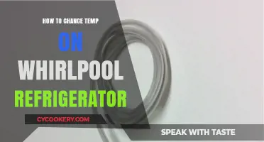 Adjusting Your Whirlpool Fridge Temperature: A Simple Step-by-Step Guide