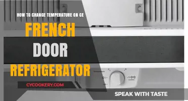 Mastering Your GE French Door Fridge: A Guide to Temperature Control