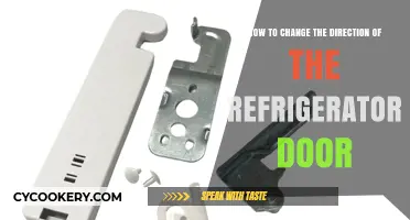 Reversing the Swing: A Guide to Changing Your Refrigerator Door Direction