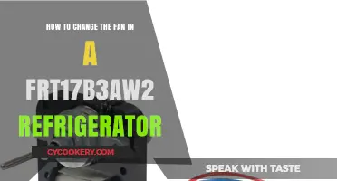 Easy Guide to Replacing the Fan in Your FRT17B3AW2 Refrigerator