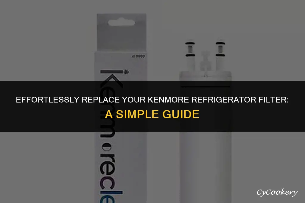 how to change the gilter on a kenmore refrigerator