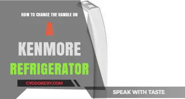 Kenmore Fridge Makeover: Swapping Out the Handle in Simple Steps