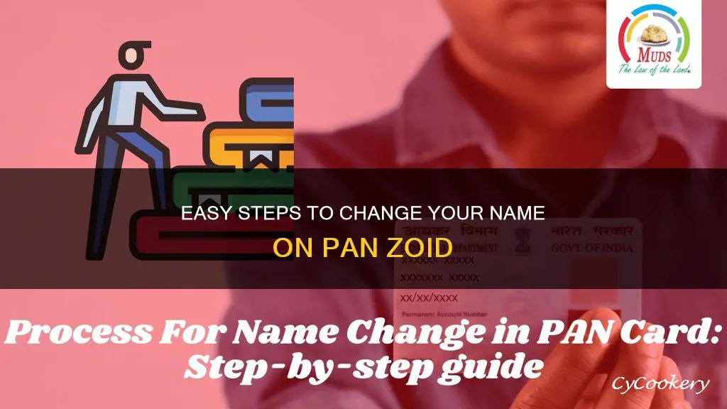 how to change the name in pan zoid
