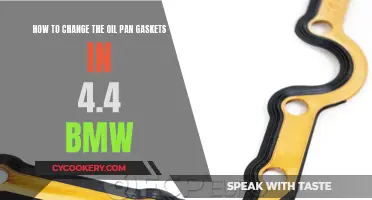 Replacing Oil Pan Gaskets: DIY Guide for BMW 4.4L Engines