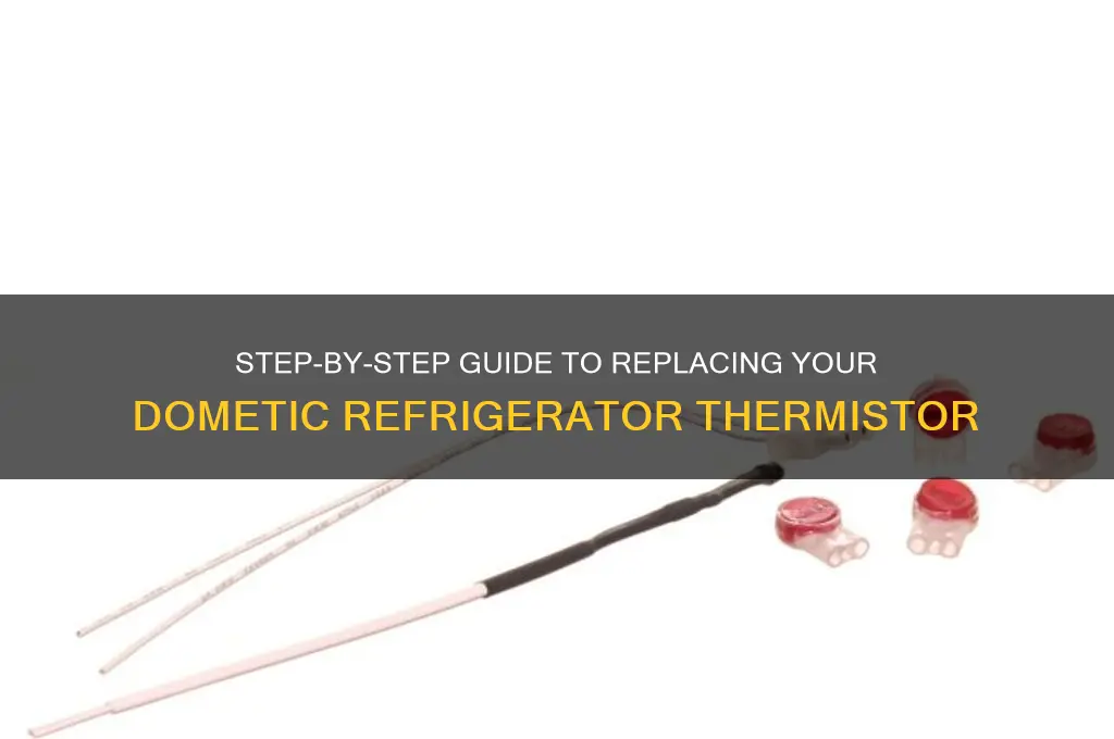 how to change thermistor on dometic refrigerator