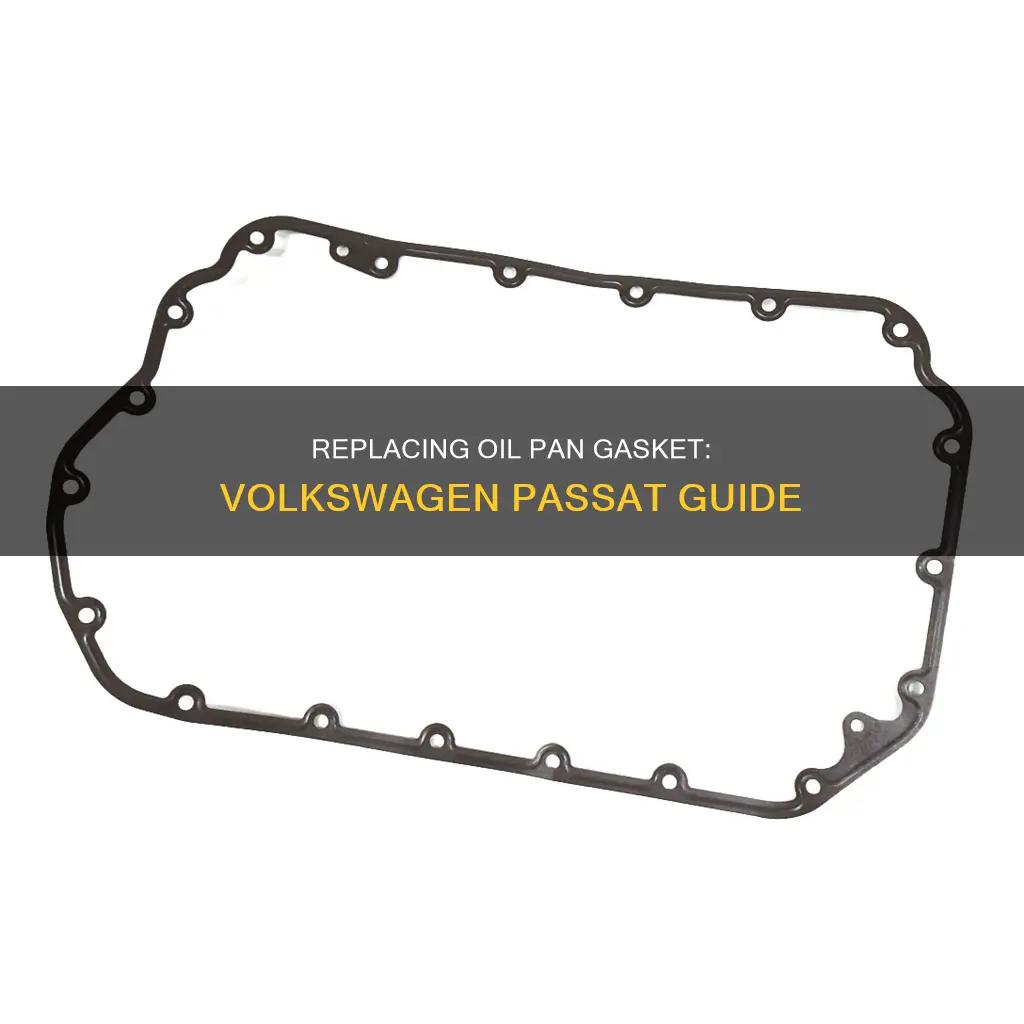 how to change volkswagen passat oil pan gasket