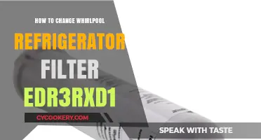Easy Steps to Replace Your Whirlpool EDR3RXD1 Fridge Filter