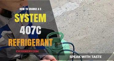 Recharging Your C System: A Step-by-Step Guide to 407C Refrigerant