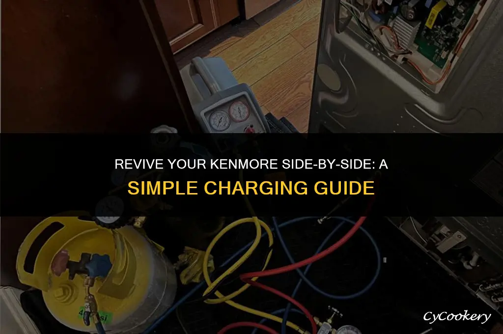 how to charge a kenmore side by side refrigerator