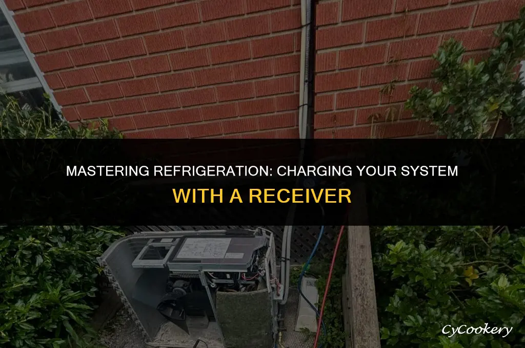 how to charge a refrigeration system with a receiver