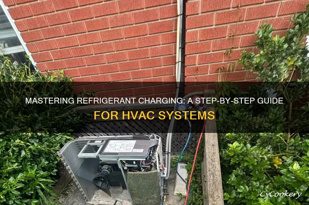 how to charge a system with refrigerant