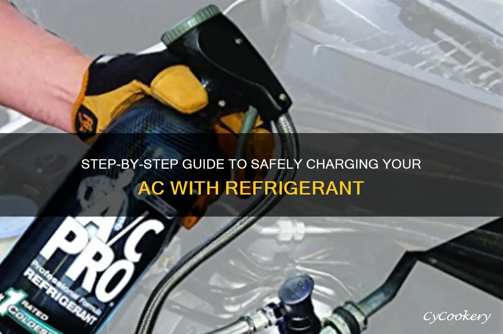 how to charge air conditioner with refrigerant