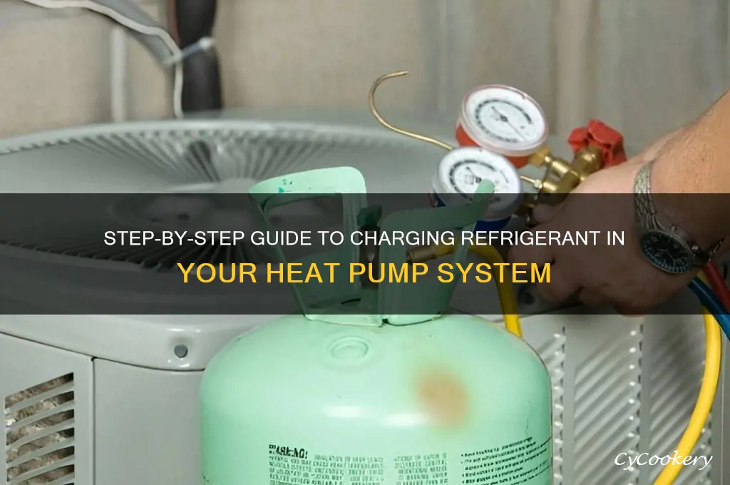 how to charge refrigerant in heat pump