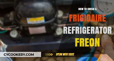How to Check Freon Levels in Your Frigidaire Refrigerator