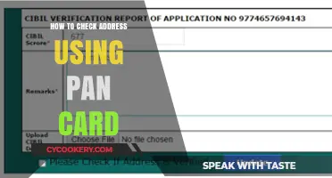 Verify Your Address Easily: A Guide to Using Your PAN Card