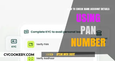 Verify Bank Account Details Easily Using Your PAN Number