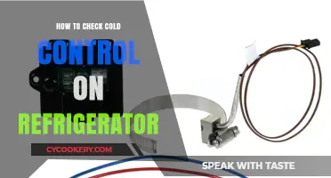 Easy Steps to Test Your Refrigerator's Cold Control Functionality