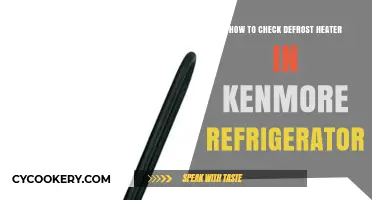 Troubleshooting Your Kenmore: How to Check the Defrost Heater