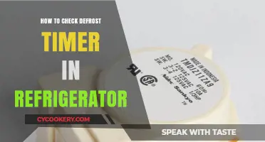 Easy Steps to Check Your Refrigerator's Defrost Timer Functionality