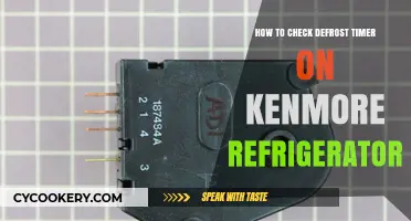 Mastering Your Kenmore: A Guide to Checking the Defrost Timer