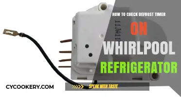 Mastering Your Whirlpool Fridge: A Guide to Checking the Defrost Timer