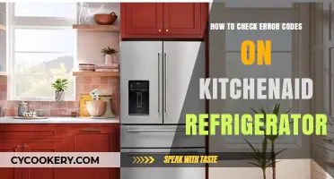 Troubleshooting KitchenAid Refrigerator Error Codes: A Simple Guide