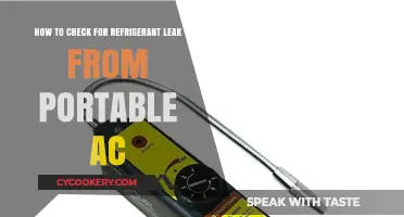 Detecting Refrigerant Leaks in Portable AC Units: A Guide