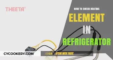 Troubleshooting Your Fridge: How to Check the Heating Element