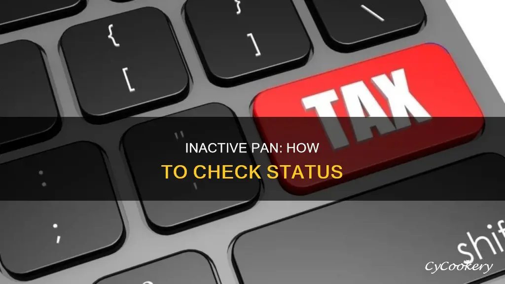 how to check if my pan is inoperative