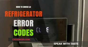 Troubleshooting LG Fridge Issues: Decoding Error Codes Easily