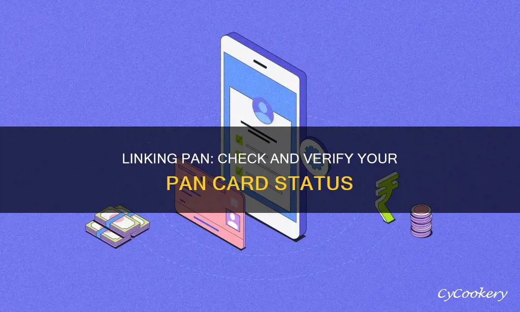 how to check pan is linked or not