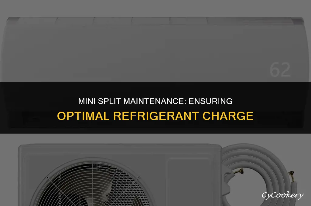 how to check refrigerant charge on a mini split