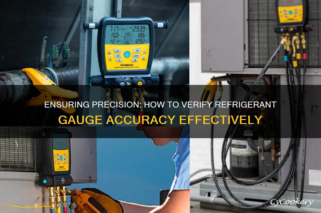 how to check refrigerant gauges for accuracy