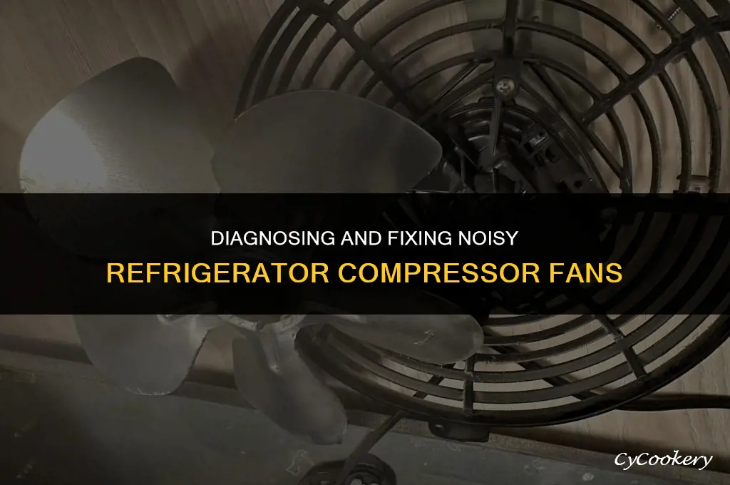 how to check refrigerator compressor fan noise noisy